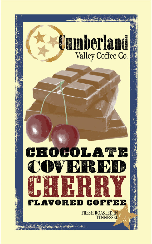 Chocolate Covered Cherry flavored coffee. 16 oz. Indulge your senses with a delightful combination of Chocolate Covered Cherry flavor and the incomparable taste of freshly brewed coffee. Brew a pot and treat yourself to a cup of decadence!