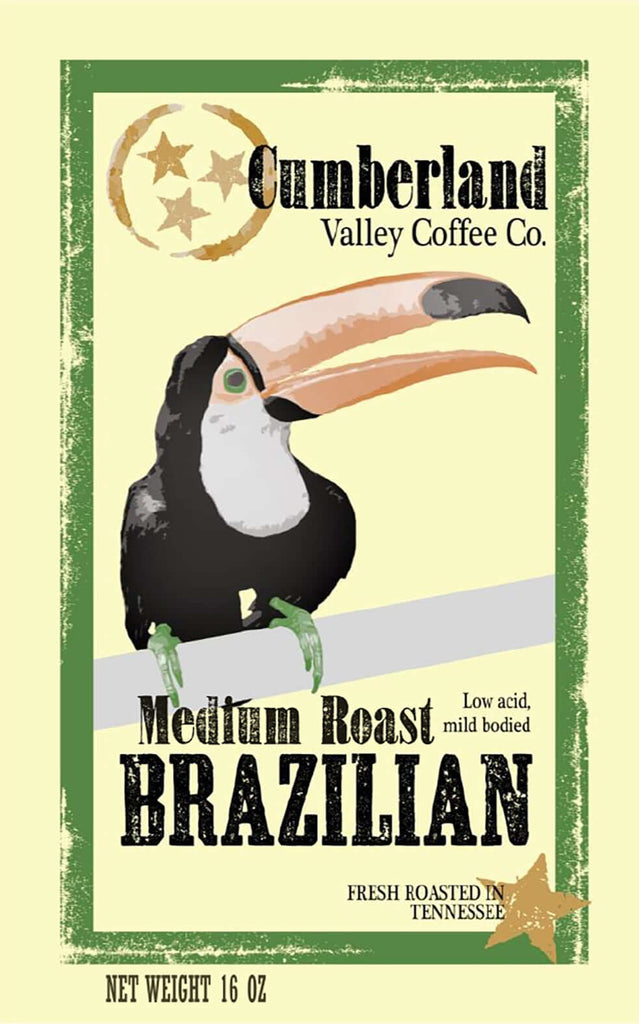 This smooth and very soft cup of coffee is low-acid and has a mild body. Roasted to a medium. 16 oz.